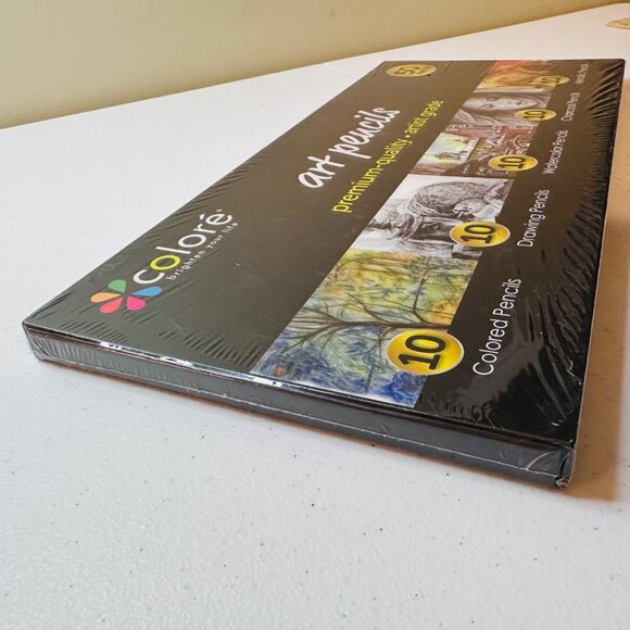 Art Pencils Colored Pencils Drawing Watercolor Charcoal and Metallic Pencils - Picture 4 of 10